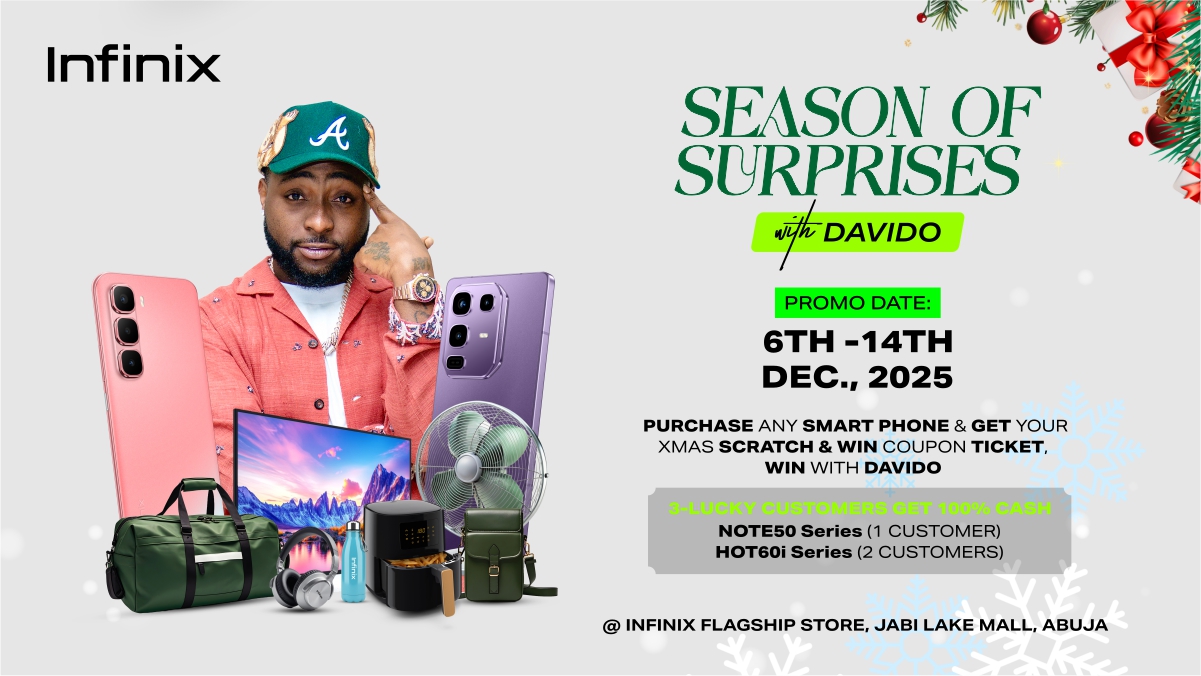 All The Reasons You Can’t Miss Davido’s Visit to the Infinix Flagship Store This December