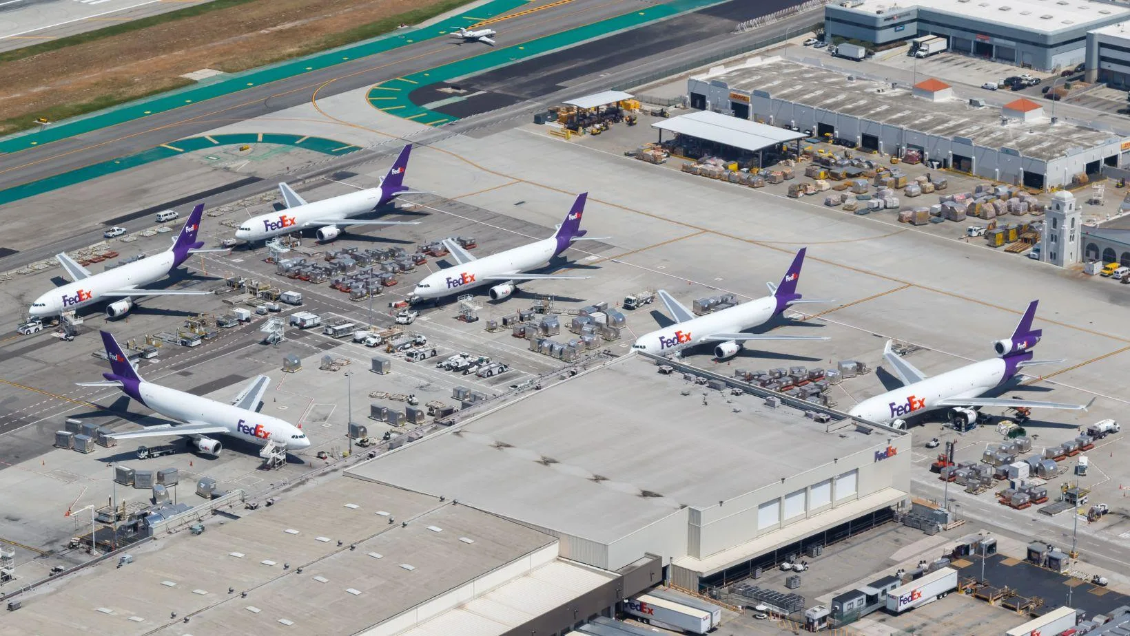 Los Angeles International Airport compared to other U.S. gateways for import logistics and market entry