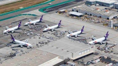 Los Angeles International Airport compared to other U.S. gateways for import logistics and market entry