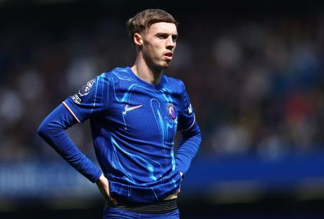 Cole Palmer of Chelsea during a Premier League match.