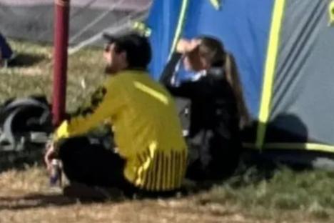Multi-millionaire Louis Tomlinson pitches Glastonbury tent next to the portaloos as he shuns VIP to camp with revellers