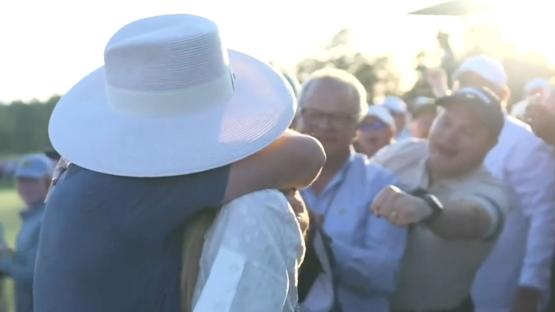 Rory McIlroy’s emotional moment with wife Erica tainted as fan’s ‘inappropriate’ gesture goes viral