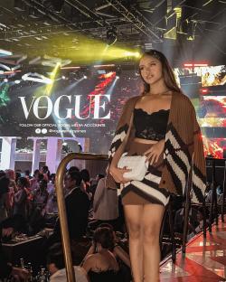 She has starred in Vogue Philippines