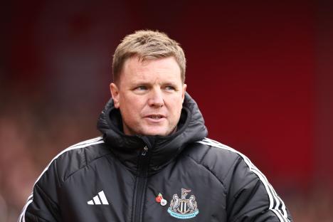Eddie Howe forced to pull out of Newcastle press conference after falling ill just days before Man Utd clash