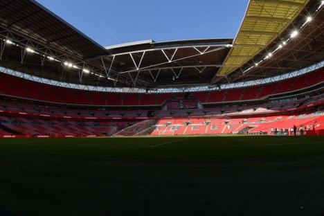 Alamy Live News. 3B9Y7EM during the The Isuzu FA Trophy Final match between Aldershot Town and Spennymoor Town at Wembley Stadium, London on Sunday 11th May 2025. (Photo: Scott Llewellyn | MI News) This is an Alamy Live News image and may not be part of your current Alamy deal . If you are unsure, please contact our sales team to check.