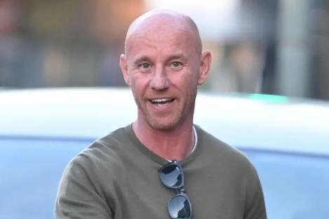 Nicky Butt seen for the first time since accepting a police caution for head-butting a guard at his 50th party