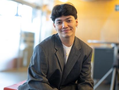 Portrait of JJ (Johannes Pietsch), Austrian Eurovision Song Contest participant.