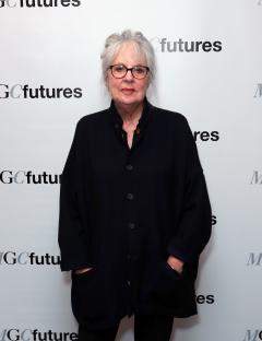 Dame Penelope Wilton at a party celebrating the 10th anniversary of MGCfutures.