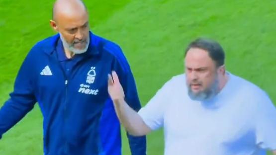 Nuno Espirito Santo argues with Nottingham Forest owner on City Ground pitch moments after disastrous draw