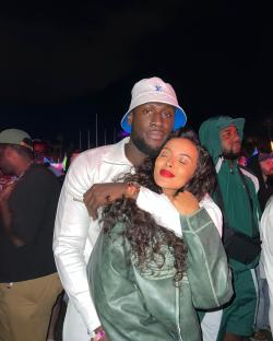 Maya Jama and Stormzy at Coachella.
