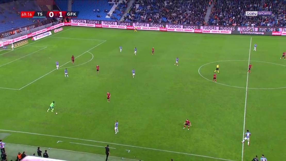 Andre Onana’s superb start to life in Turkey continues as he bags 60-yard ASSIST and fans say ‘United was the problem’