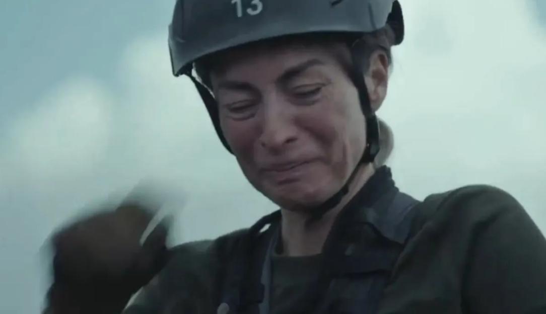 Rebecca Loos crying on Celebrity SAS: Who Dares Wins.