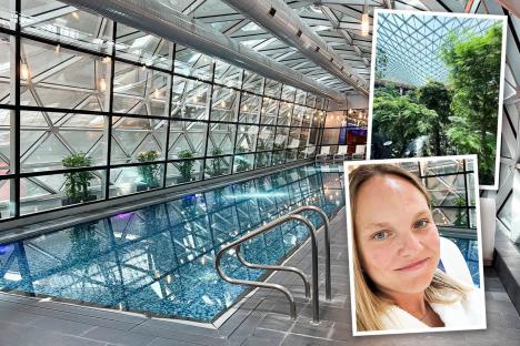 I went to the world’s best airport with a huge new terminal – and found tropical gardens & even an indoor swimming pool