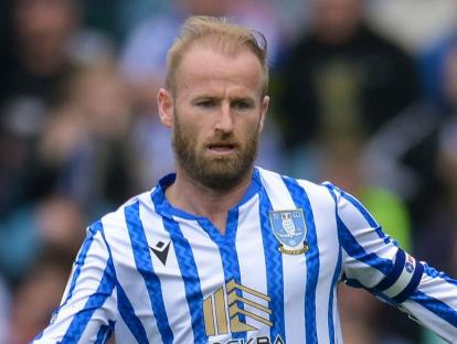Barry Bannan of Sheffield Wednesday playing soccer.