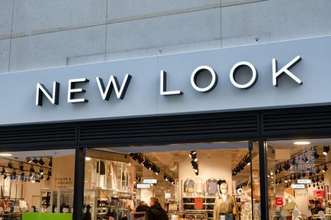 New Look clothing store storefront.