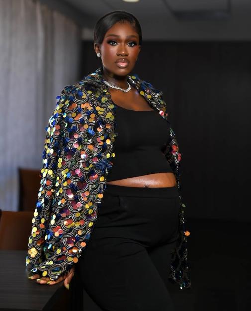 This Oversized Sequinned Blazer Is Anita Asuoha’s Boldest Fashion Moment Yet