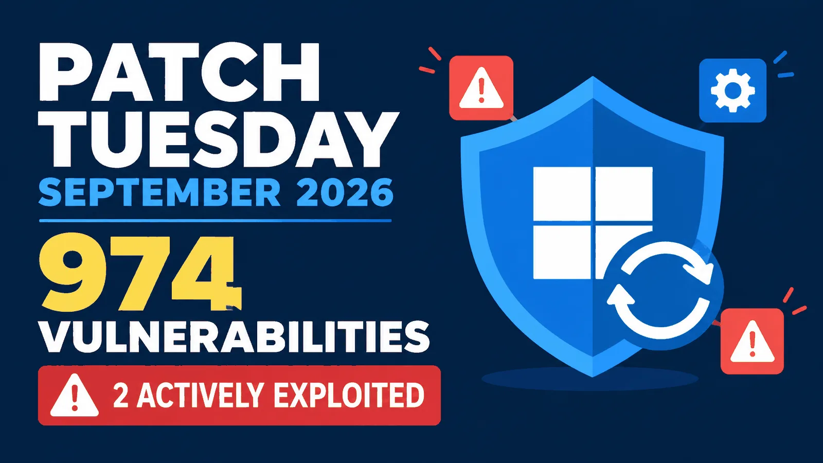 Microsoft’s September Patch Tuesday Fixes 974 Vulnerabilities