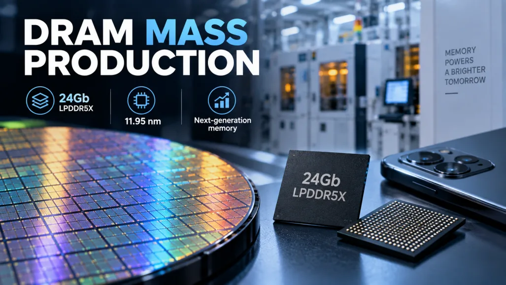 China’s CXMT Starts Mass Production of New DRAM Platform