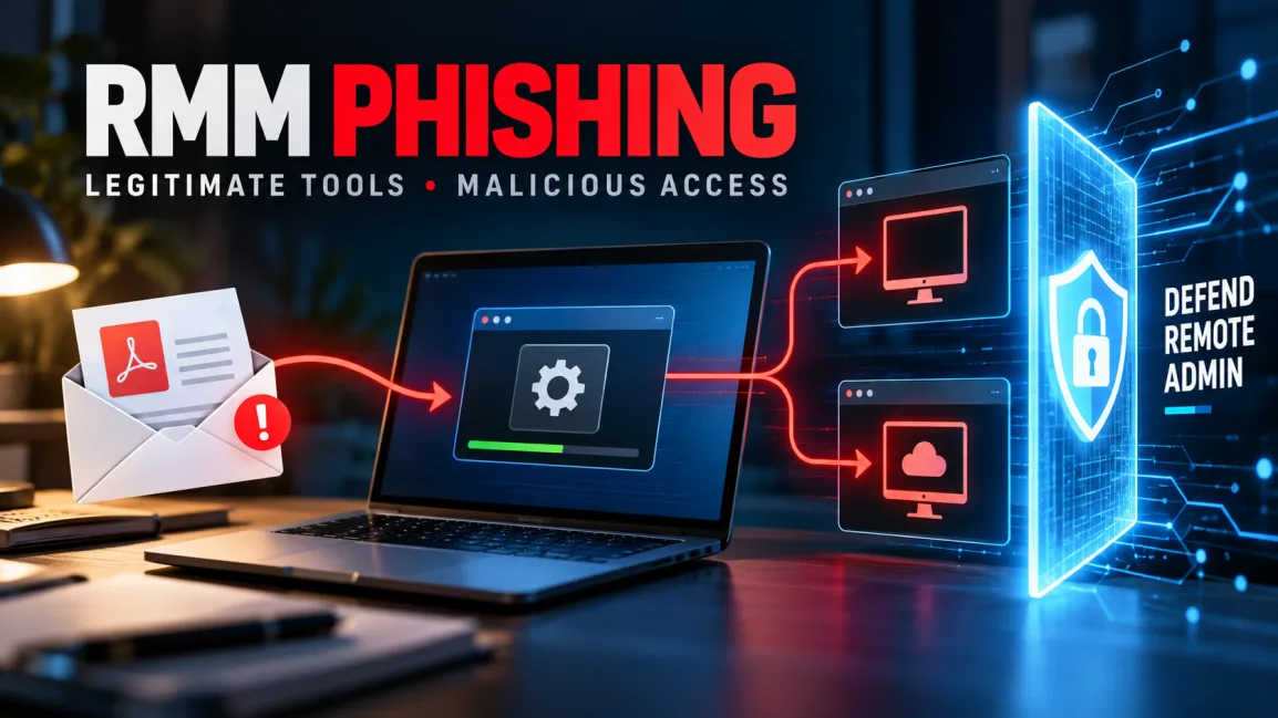 Microsoft Warns Phishing Campaigns Abuse RMM Tools for Persistent Access