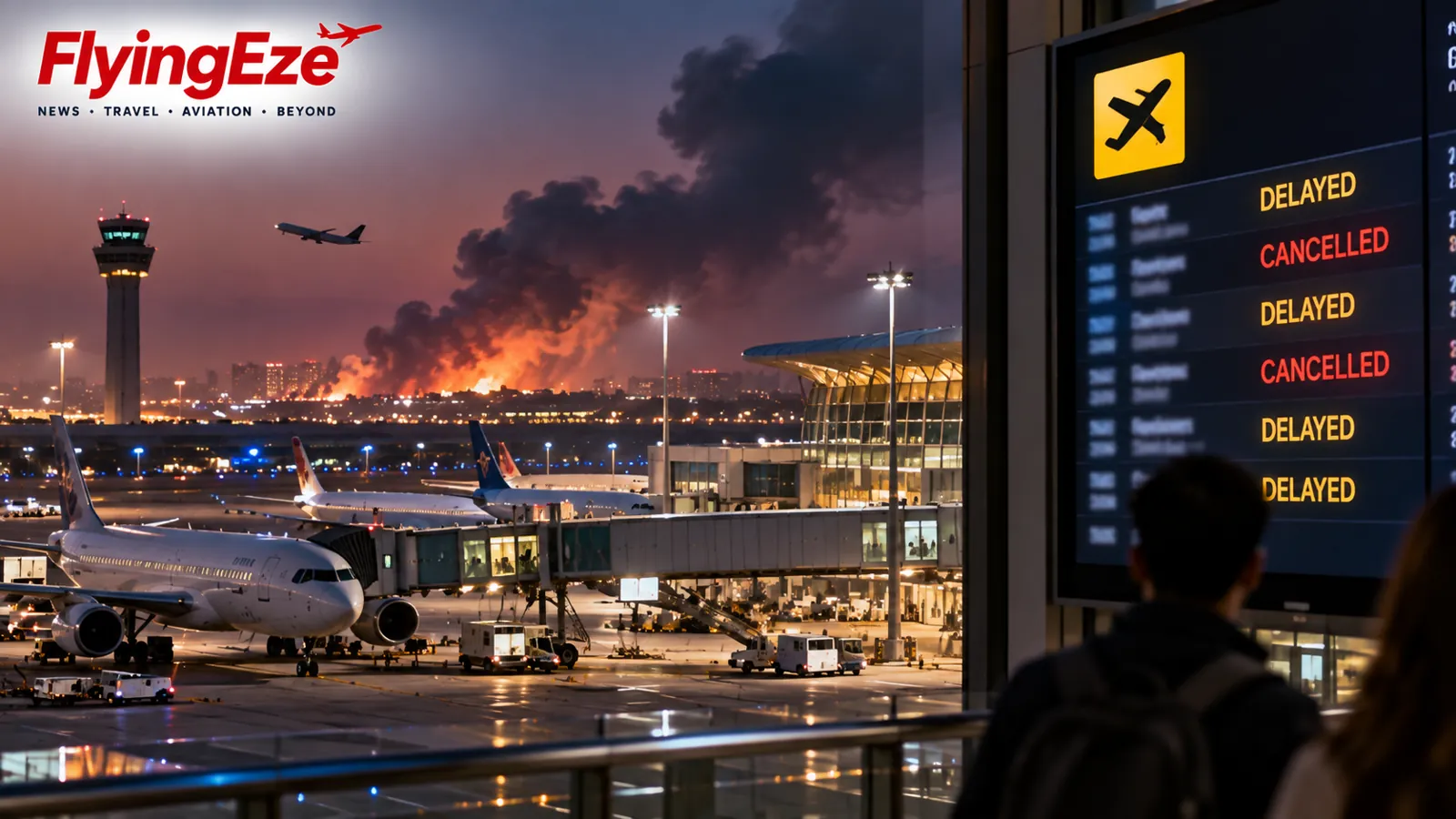 Riyadh Airport Flights Disrupted After Saudi Capital Aerial Alert