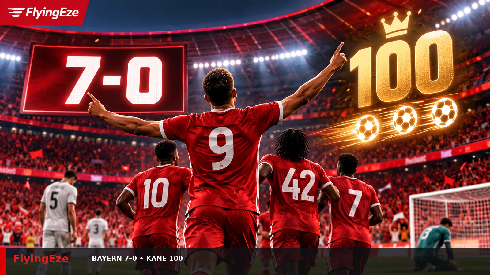 Harry Kane Hits 100 Bundesliga Goals in Record Time as Bayern Thrash Union Berlin 7-0