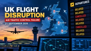 UK Flights Disrupted Again After NATS Air Traffic Control Failure