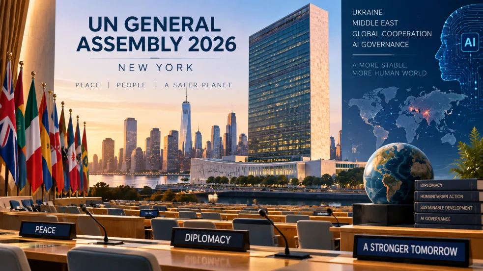 UN General Assembly 2026: World Leaders Gather in New York Amid Wars and AI Debate