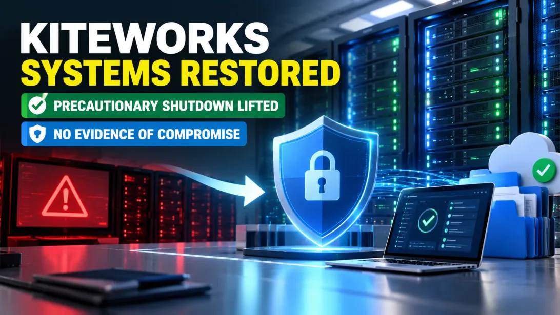 Kiteworks Restores Systems After Precautionary Cyber Shutdown