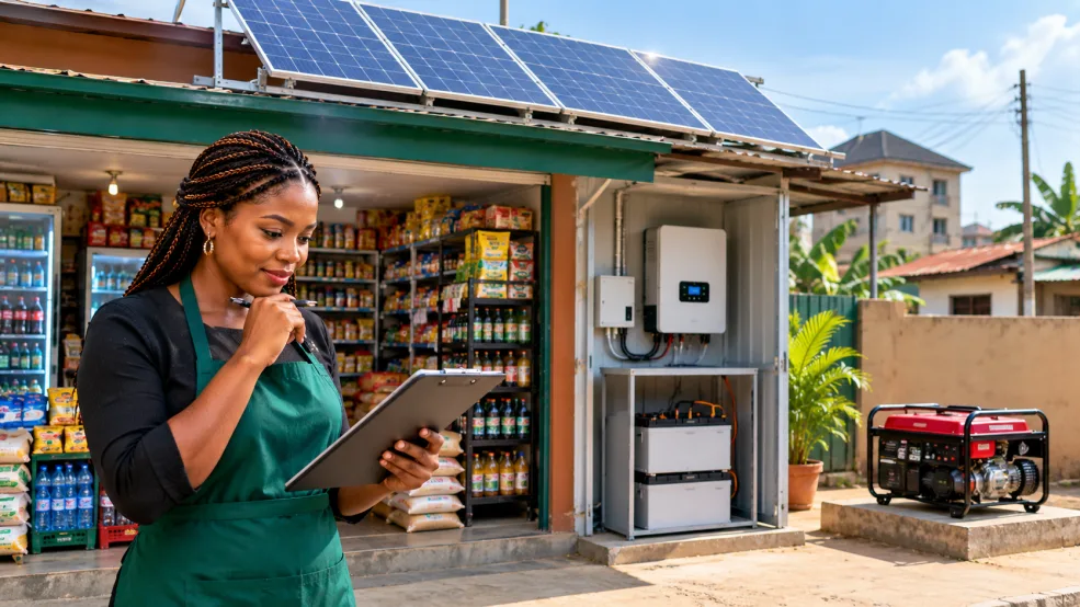 Solar vs Generator for Nigerian Small Businesses: Comparing Long-Term Costs