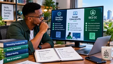 CompTIA Security+ vs Google Cybersecurity vs ISC2 CC: Which Certificate Should Beginners Choose?