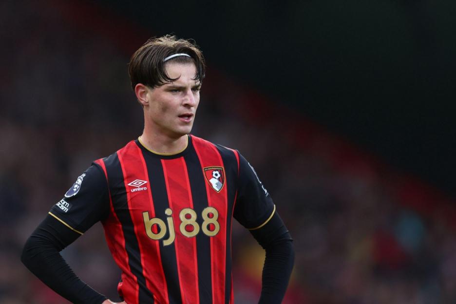Alex Scott of Bournemouth during the AFC Bournemouth vs Manchester City Premier League match.