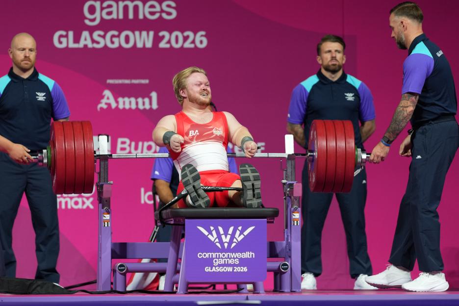 Britain Commonwealth Games Para Powerlifting