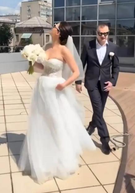 VIDEO: Moment Russian drone blasted out of sky during wedding photoshoot
