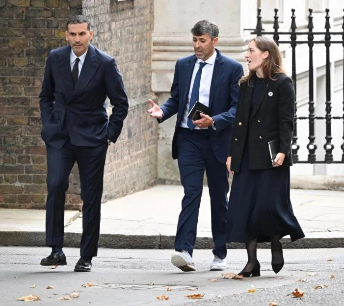 Burnham under fire over ‘cosy’ ties to Man City boss pictured outside No10 for secret talks before ‘sham deals’ verdict