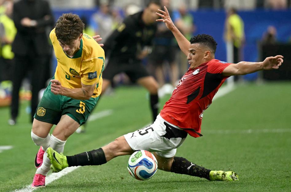 'Devastating Moment: Australia Star Helped Off Field After Intense Tackle in Egypt World Cup Showdown'