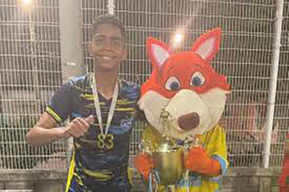 Promising footballer gunned down in shop shooting