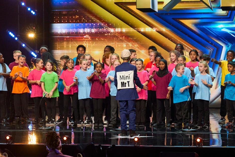 Braunstone Community Primary School students perform on Britain's Got Talent.