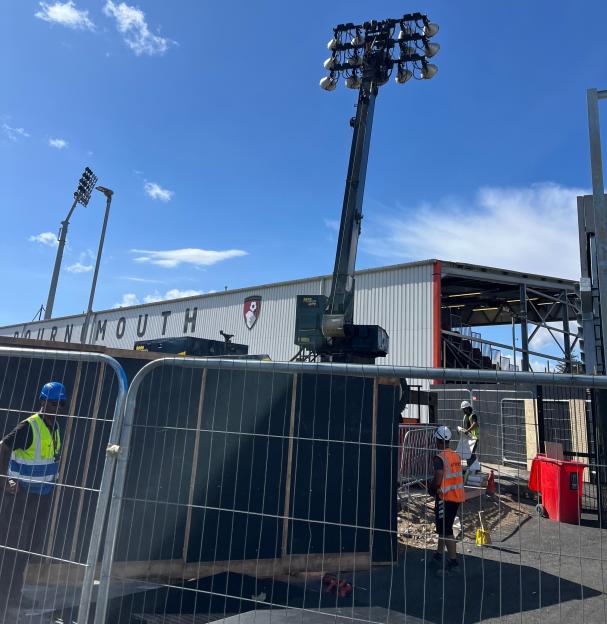 Premier League Stadium Resembles a Construction Zone Just 24 Hours Before Home Opener, Key Features Still Unfinished