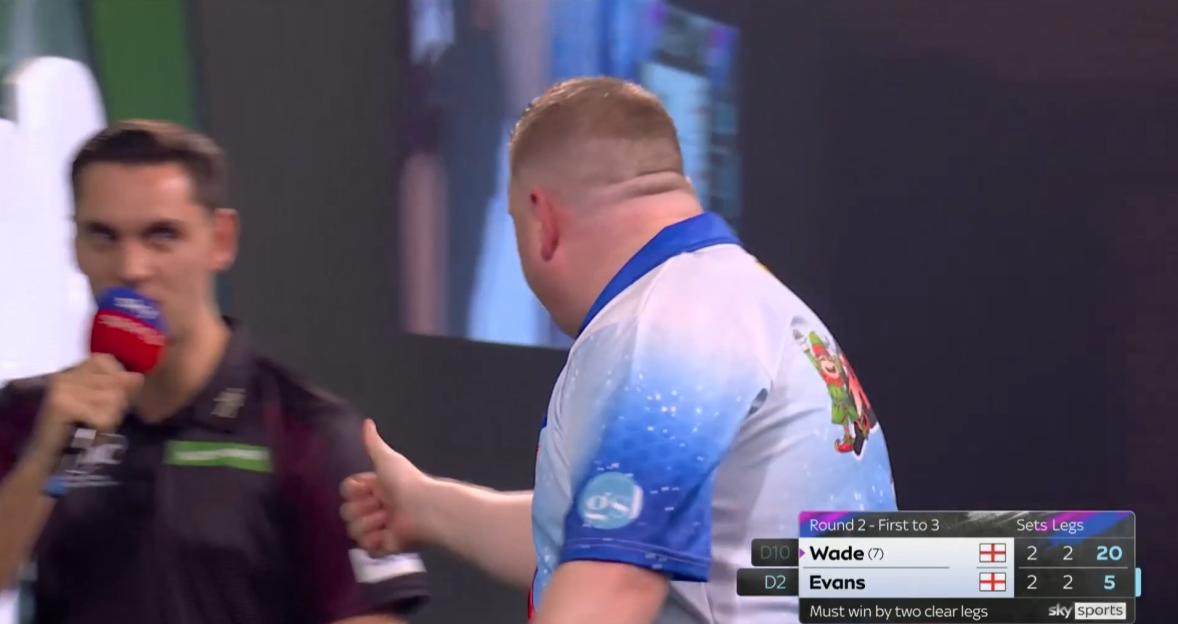 Ricky Evans Illegal Throw