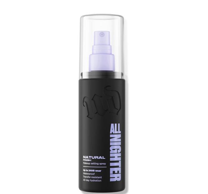 Urban Decay All Nighter Natural Finish Makeup Setting Spray.
