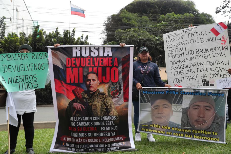 Families demand repatriation from Russia