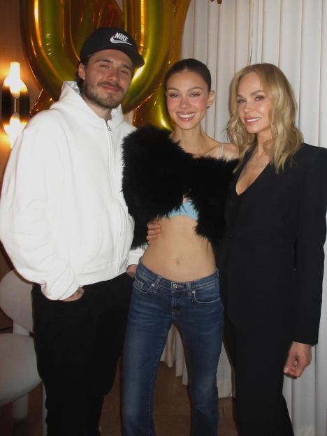 Nicola Peltz and Brooklyn Beckham Celebrate Mom Claudia's Birthday Amid Ongoing Beckham Family Drama