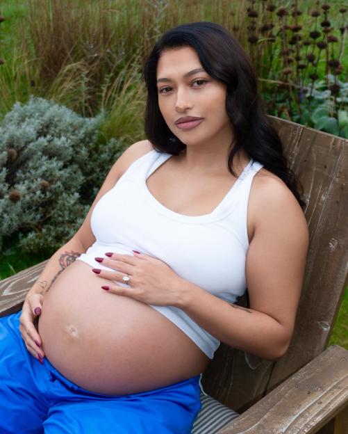 Vanessa White Unveils Baby's Gender Following Surprise Wedding with Saturdays Star!