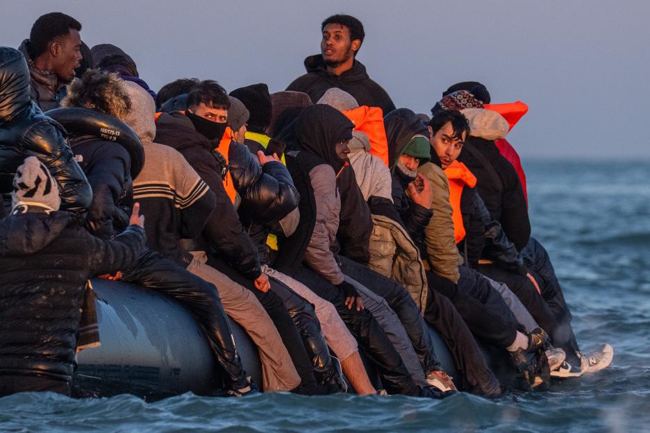 Migrants Attempt Channel Crossing In Small Boats