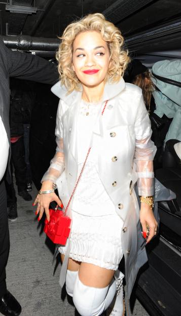 Celebrity Sightings In London - October 12, 2011