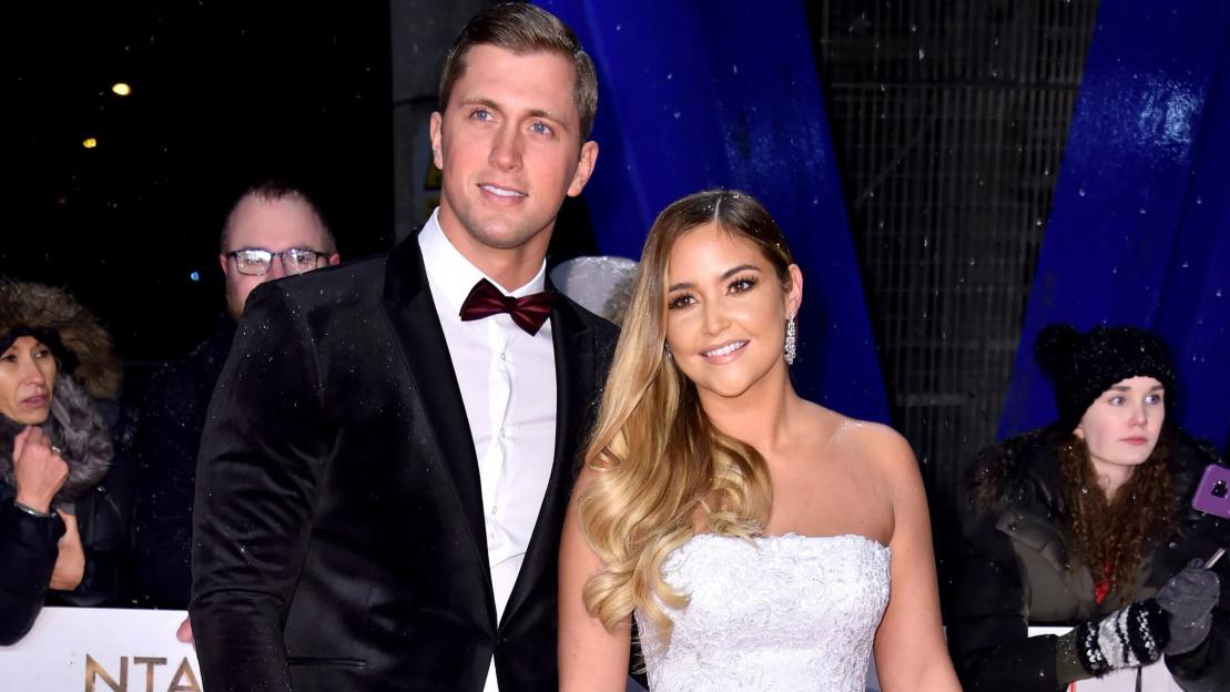Dan Osborne and Jacqueline Jossa attending the National Television Awards 2019.