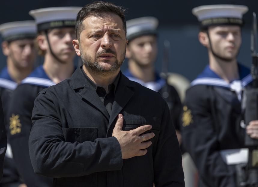 Volodymyr Zelensky visit to UK