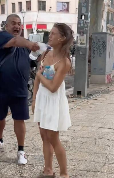 Carriage Driver Throws Water at Influencer, Labels Her 'Nazi' After She Urges Him to Hydrate His 'Emaciated' Horse