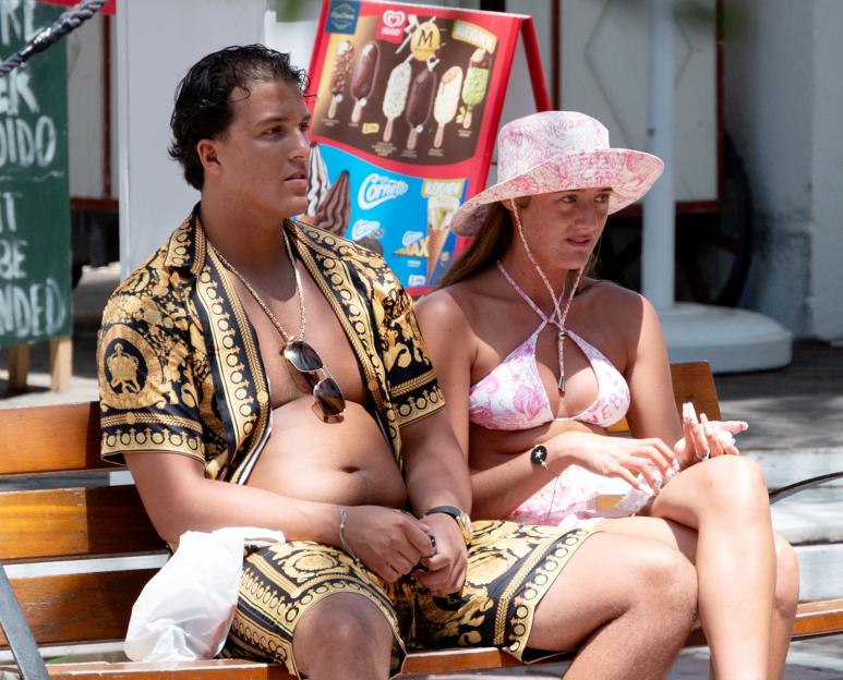 PREMIUM EXCLUSIVE: PREMIUM EXCLUSIVE - MUST CALL FOR PRICING BEFORE USAGE - Fresh From Saying ?I Do,? Newlyweds Venezuela Fury And Noah Price Continue Their Honeymoon In The Sun-soaked Streets Of Marbella, Spain. - 22 May 2026
