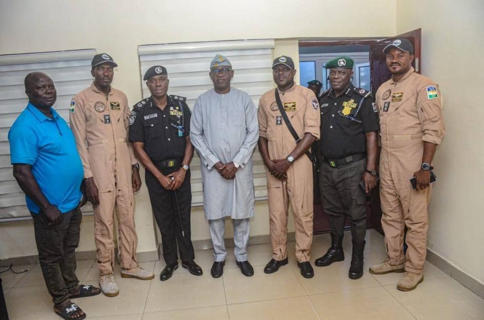Abiodun Praises IGP Disu for Boosting Ogun Security with Operational Aircraft Deployment